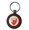 Drveni privezak Crvena Zvezda