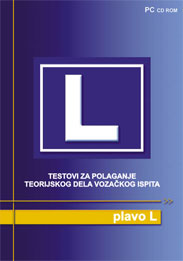 Plavo L – Testovi za polaganje vozačkog ispita (PC CD)