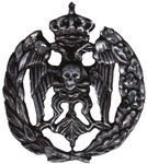 Black Serbian kokarda