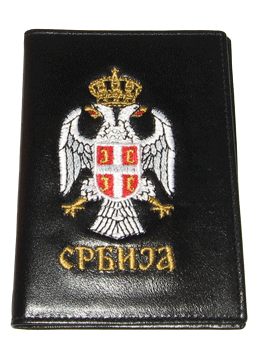 Kožni vezeni uložak za dokumenta