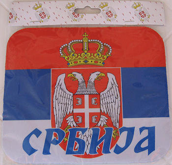 Mouse pad Serbia - model A