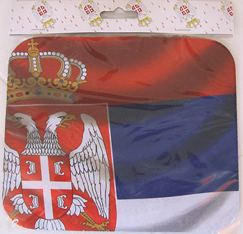 Mouse pad Serbia - model B