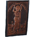 Blagoslov na bakru Sv Jovan 42 x 30 cm