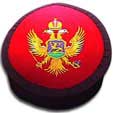 Crnogorska kapa sa crnogorskim grbom