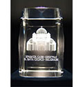 Saint Sava templ - 3D crystal