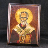 Ikona Sveti Nikola 11 x 14 cm