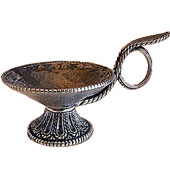 Metalic silvered censer