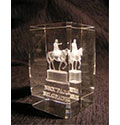 Knez Mihailo - 3D crystal