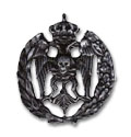 Srpska kokarda - crna