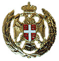 Srpska kokarda sa vencem