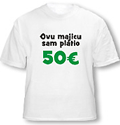 Majica '50 eur'