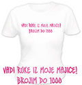 Majica 'Brojim do 1000 ...'