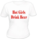 Majica 'Hot girls ...'