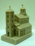 Maketa manastira Sopoćani (mermer)