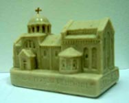 Maketa manastira Studenica (mermer)