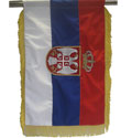 Zastava Srbija 60 x 40 cm - mikrofiber
