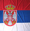 Official flag of Serbia (1.5 x 1m)