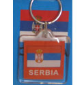Plastični privezak Srbija - model A