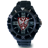 Serbia watch Nemanjic emblem - red
