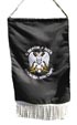 Embroided small chetnik flag 'For King and the Fatherland'