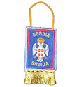 Small flag for the car 'Serbia'