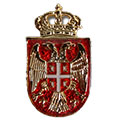 Značka Grb sa krunom