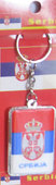 Plastic pendant Serbia