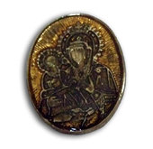 Three handed Maria badge