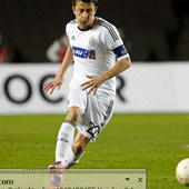 Adidas white jersey FC Partizan for season 2012/13