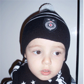 Dečija vunena kapa FK Partizan