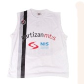 BC Partizan replica jersey for season 2012/2013 - white