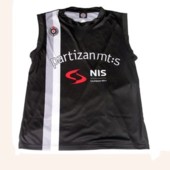 BC Partizan replica jersey for season 2012/2013 - black