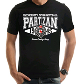 Majica KK Partizan 'Priča se ne završava'
