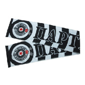 Silk scarf 'Cyrillic' FC Partizan 2682