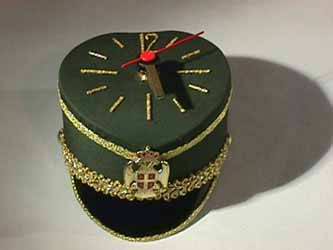 Oficirska kapa sa satom (velika)