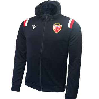 Macron navy zip hoodie 