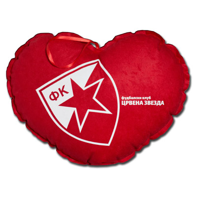 Pillow heart FC RS 32x24