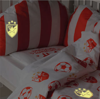 Svetleća bebi posteljina FK Crvena zvezda 2024-1