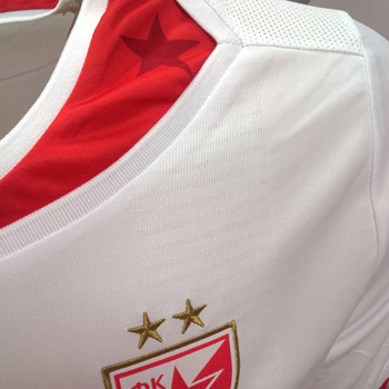 Macron white FC Red Star jersey 2017/18-1