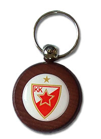 Drveni privezak Crvena Zvezda-1