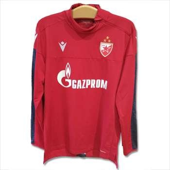 Macron crveni 1/4 zip duks 19/20