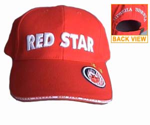 Original FC Red Star cap with 3D embroidure-1