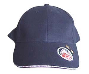 Original cap of FC Red Star with 3D emblem