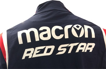 Macron 1/4 zip Red Star top 20/21 - navy-1