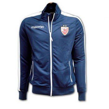 Macron navy zip sweatshirt 