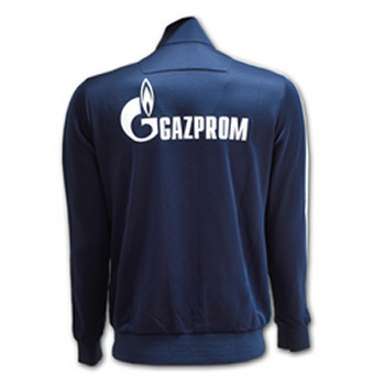 Macron navy zip sweatshirt -1