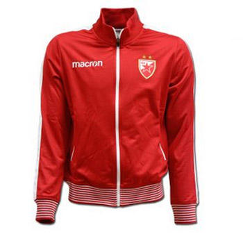 Macron Red Star zip sweatshirt 