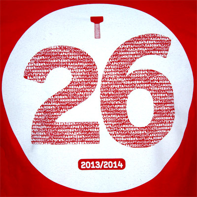 Majica 26. Zvezdina titula-2