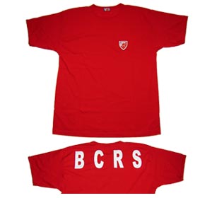 BC Red Star `BCRS` t-shirt