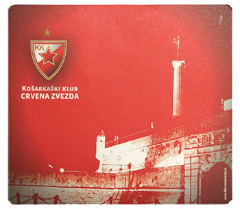 BC Red Star mouse pad Kalemegdan
